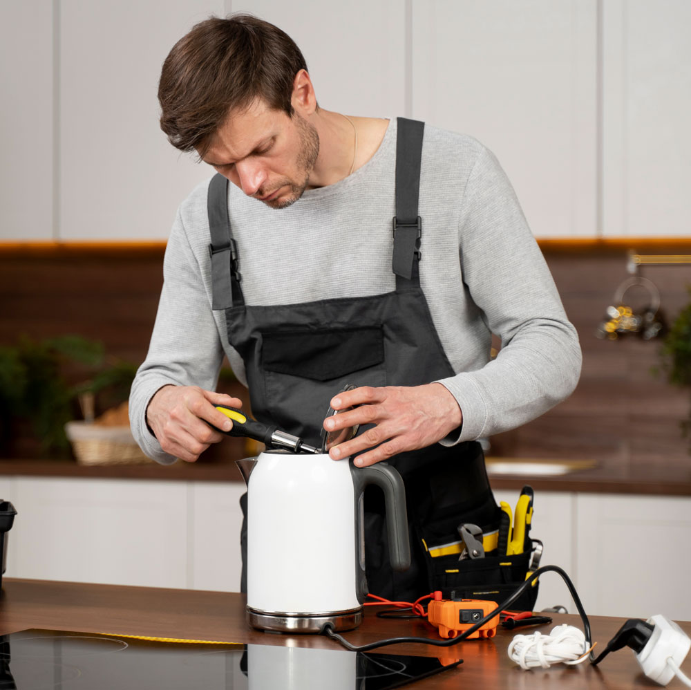 Certified appliance repair technician